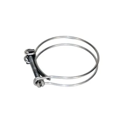 Collier de serrage Ø54–60 mm pour tuyau annelé DN50