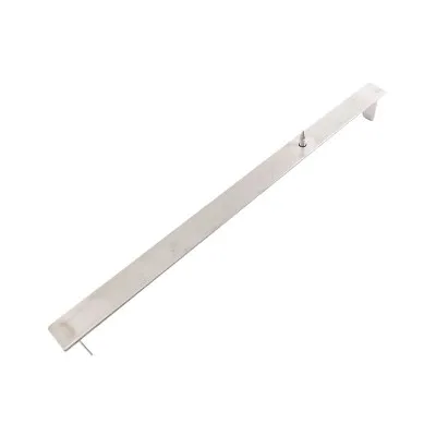 Barre en inox avec pic de maintien pour bac à désoperculer Fritz – Support pour cadre de ruche pendant la découpe des opercules