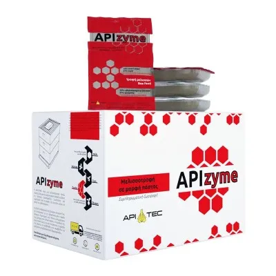 Candi Apizyme 1 kg – Nourrissement protéiné pour abeilles Apitec