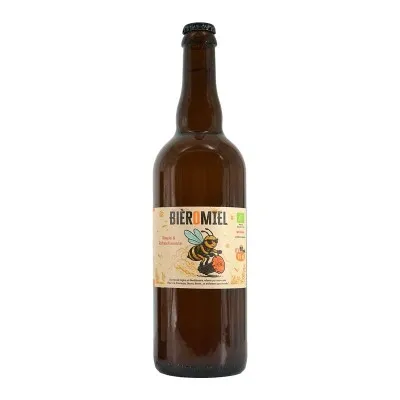 Bière blonde légère au miel de printemps - bouteille de 75 cl