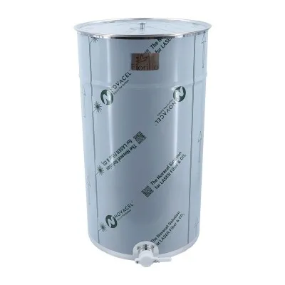 Maturateur inox 200 kg Fiorillo pour maturation et décantation du miel