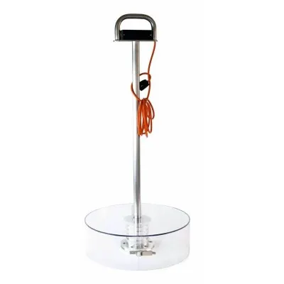 Défigeur à miel inox Fiorillo thermostaté 38 °C avec protection plexiglas