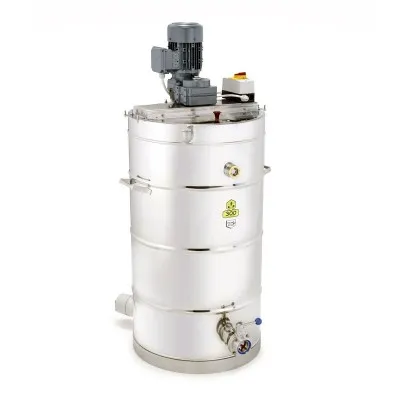 Mélangeur à miel 100 kg double cuve chauffante Fritz en acier inoxydable