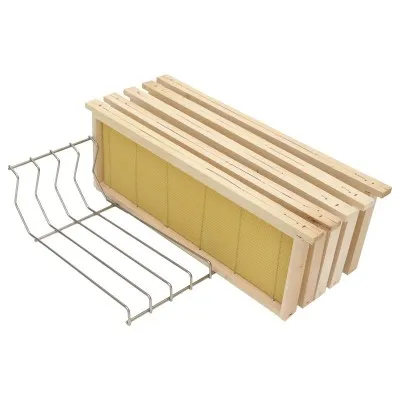 Support inox pour cadres de hausse avant désoperculation