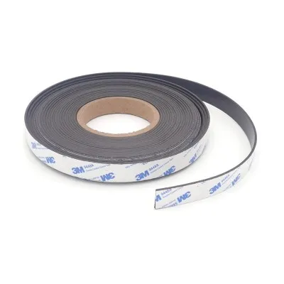 Bande magnétique autocollante 20mm x 2mm