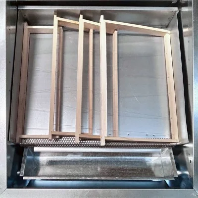 Cérificateur solaire métal Quarti avec 4 cadres de corps positionnés