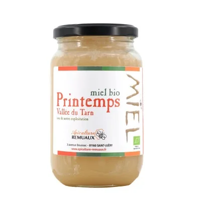 Miel fleurs de printemps - Vallée du Tarn BIO 500g