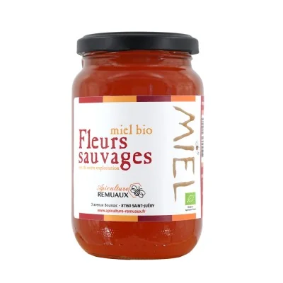 Miel fleurs sauvages BIO 500g