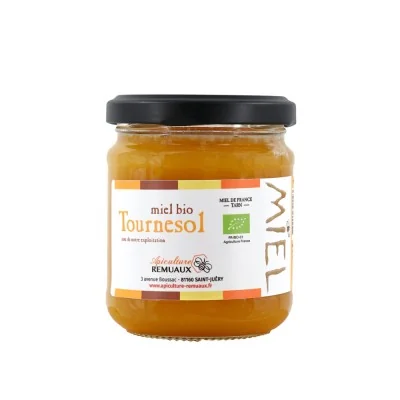 Miel tournesol BIO 250g