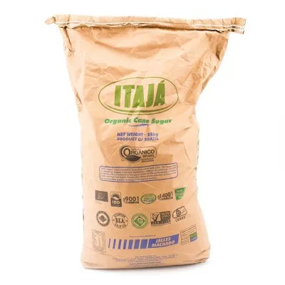 Sucre de canne Bio – sac de 25 kg