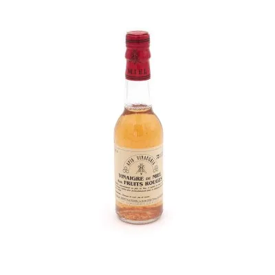 Vinaigre de miel aux fruits rouges 25cl