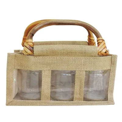 Panier toile de jute 3 x 250 gr