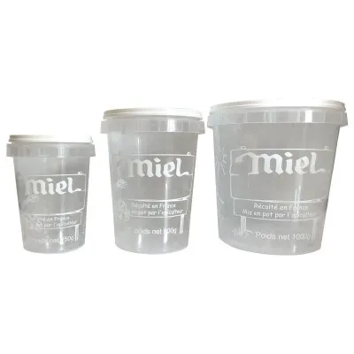 Pot plastique PAL imprimé NICOT